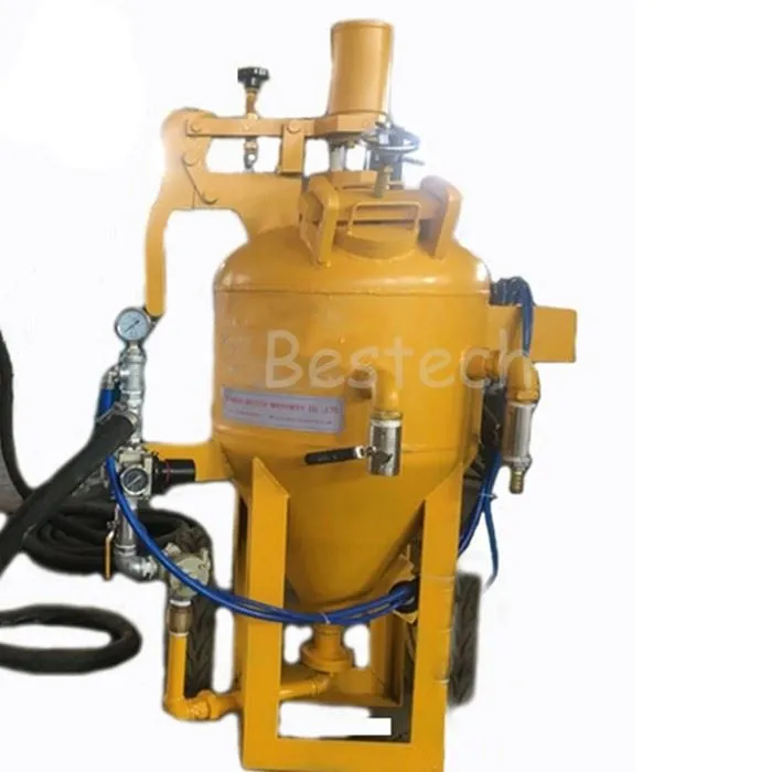 DB dustless sand blasting machine3