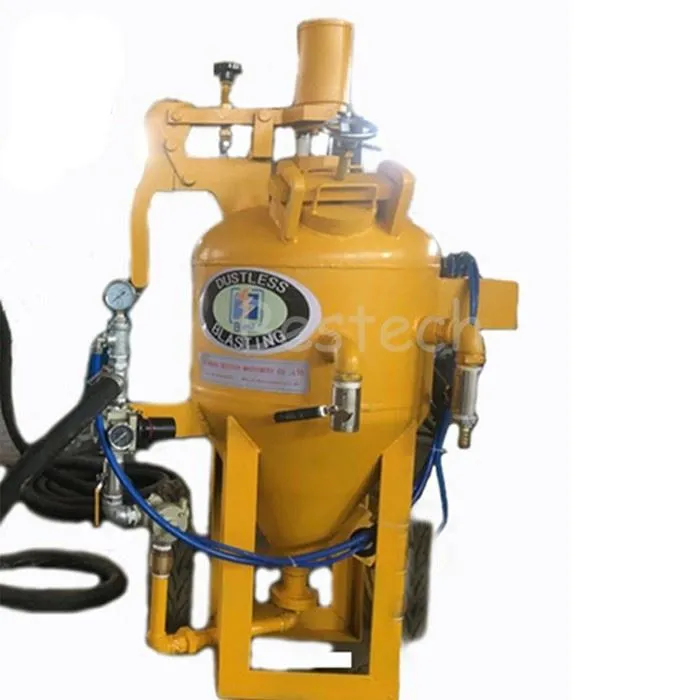 DB dustless sand blasting machine6
