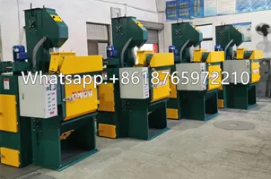 Beskrivelse kernedele af sprængningsmaskine